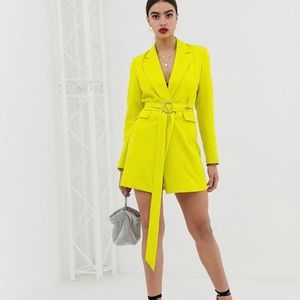 Longline Blazer Dress